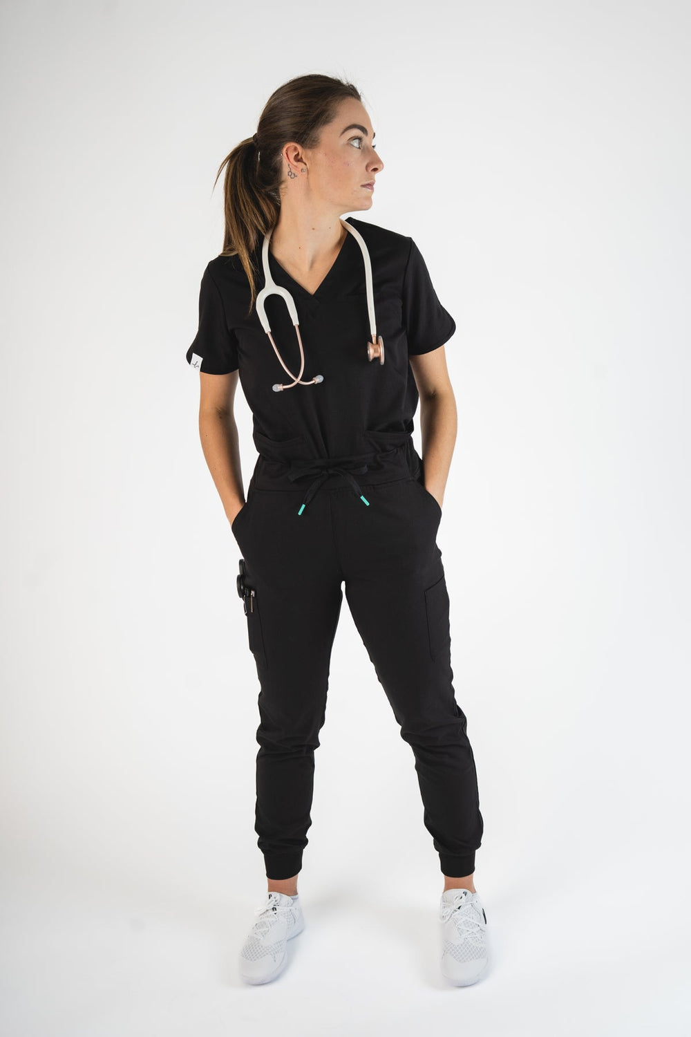 The Mama Coach - Emma Jogger Scrub Pants - Lubdub Apparel