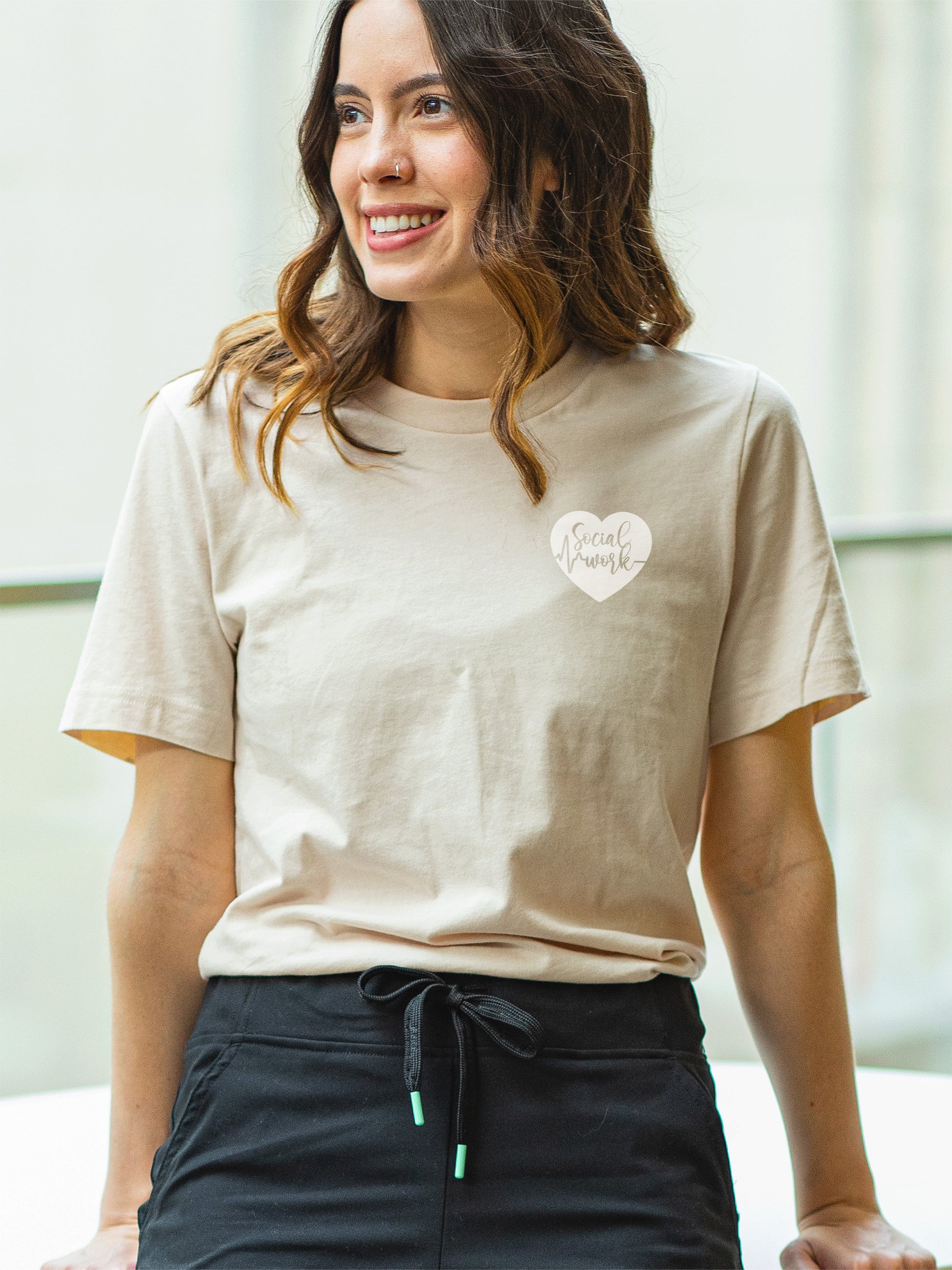 Queen Elizabeth Hospital Social Work - Classic T-Shirt - Lubdub Apparel