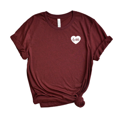 RN ECG Heart - Shirt
