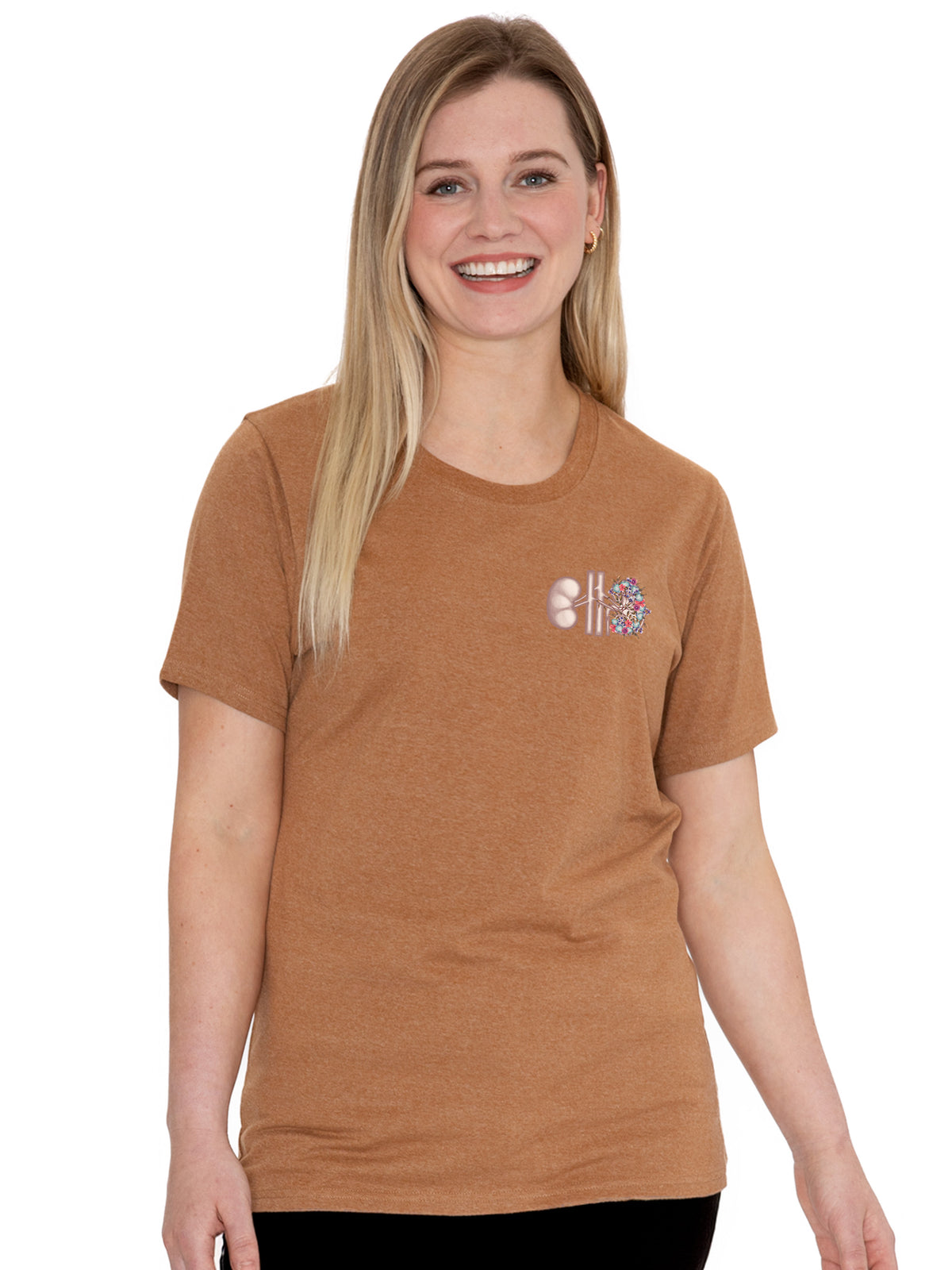 Floral Sketch - Women's Elevated Shift Tee