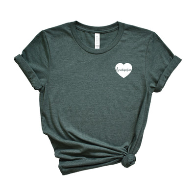 Antepartum ECG Heart - Shirt