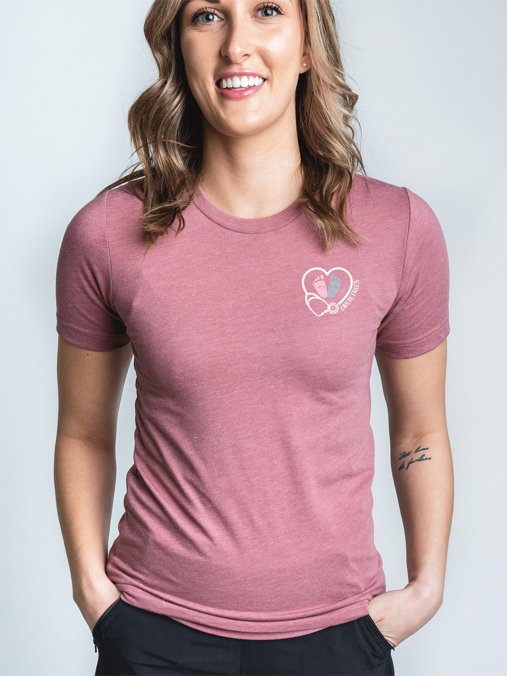 Grande Prairie Regional Hospital Obstetrics - Round 2 - Classic T-Shirt - Lubdub Apparel