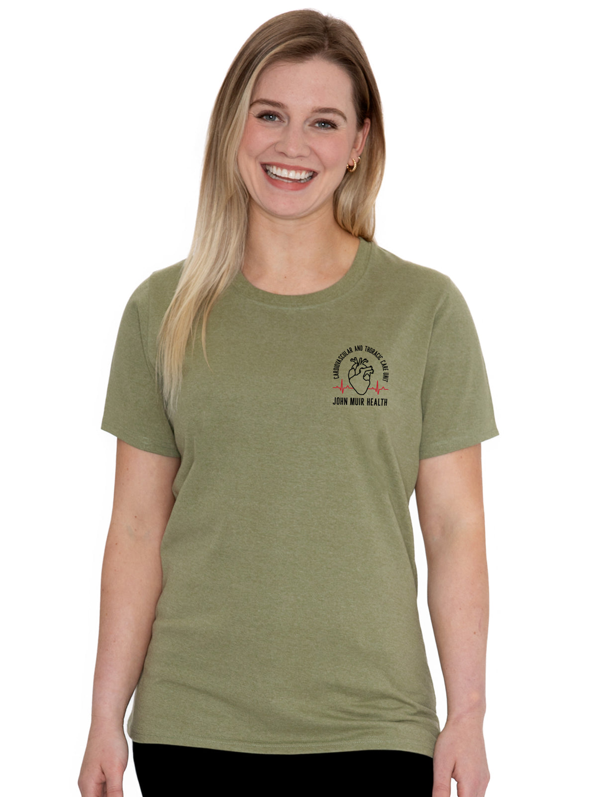 John Muir Health Concord Campus - Cardiovascular and Thoracic Care Unit - Women's Elevated Shift Tee