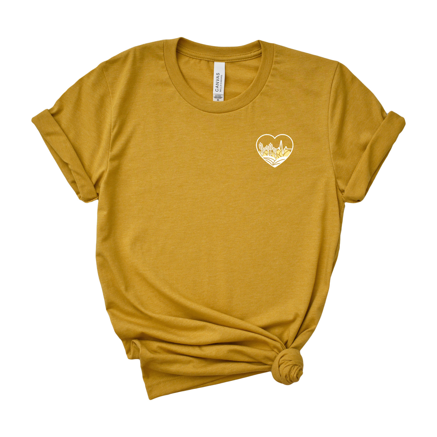 Prairies ECG Heart - Shirt
