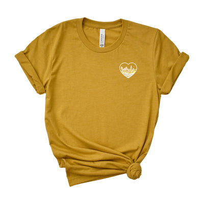 Prairies ECG Heart - Shirt