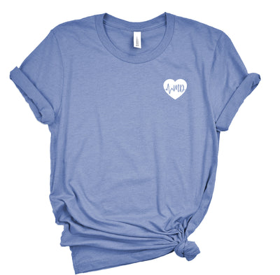 MD ECG Heart - Shirt