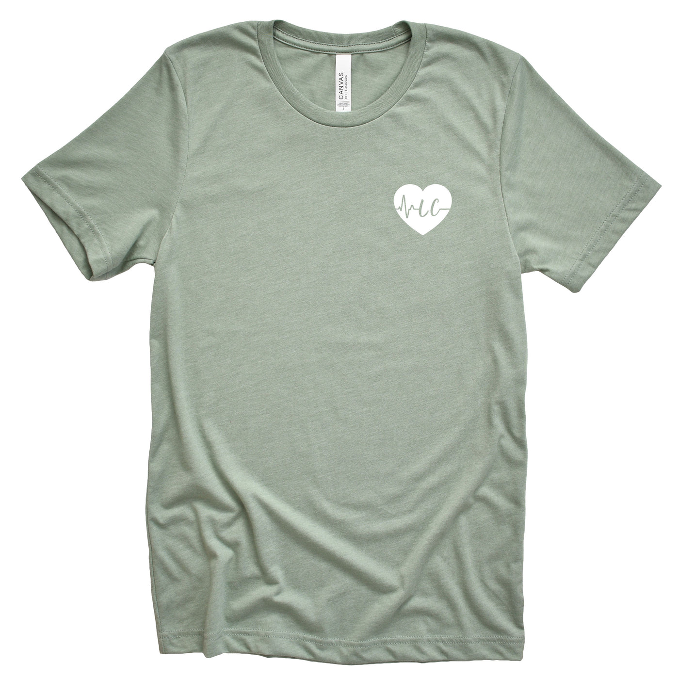 LC ECG Heart - Shirt