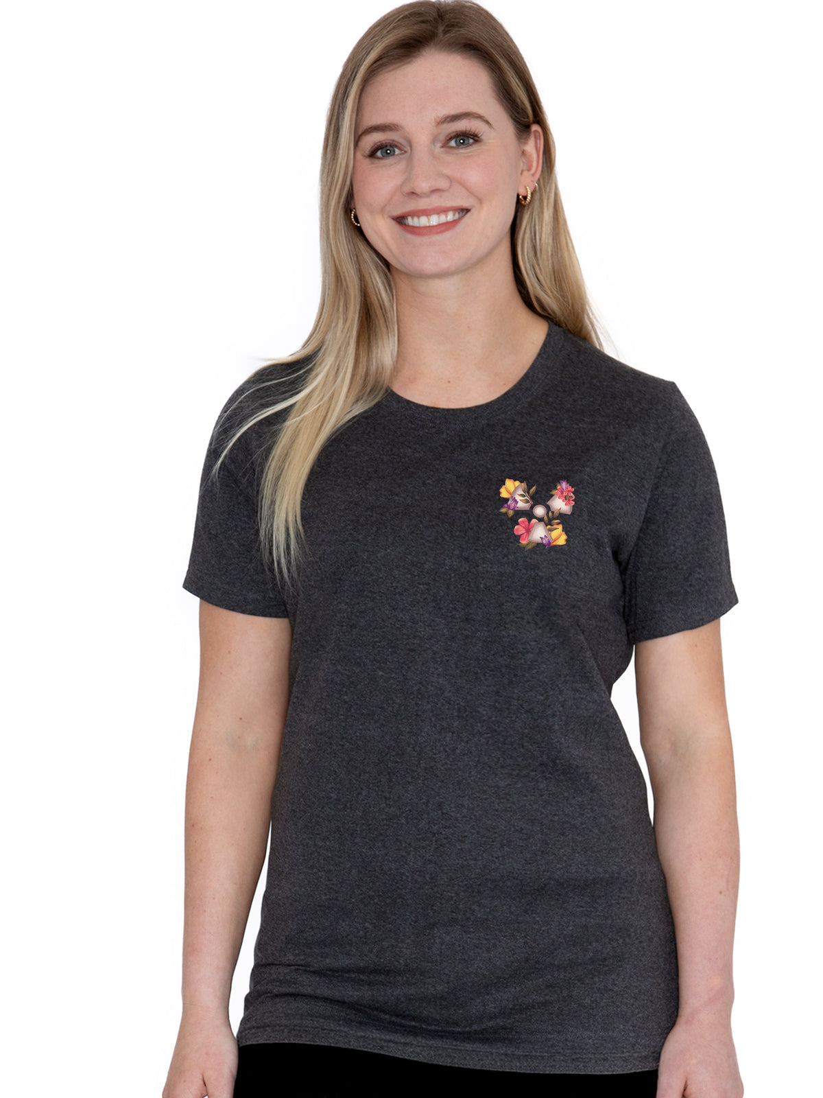 Floral Sketch - Women's Elevated Shift Tee