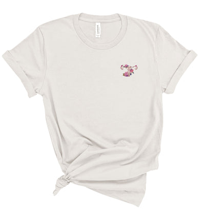 Uterus Floral Sketch - Shirt