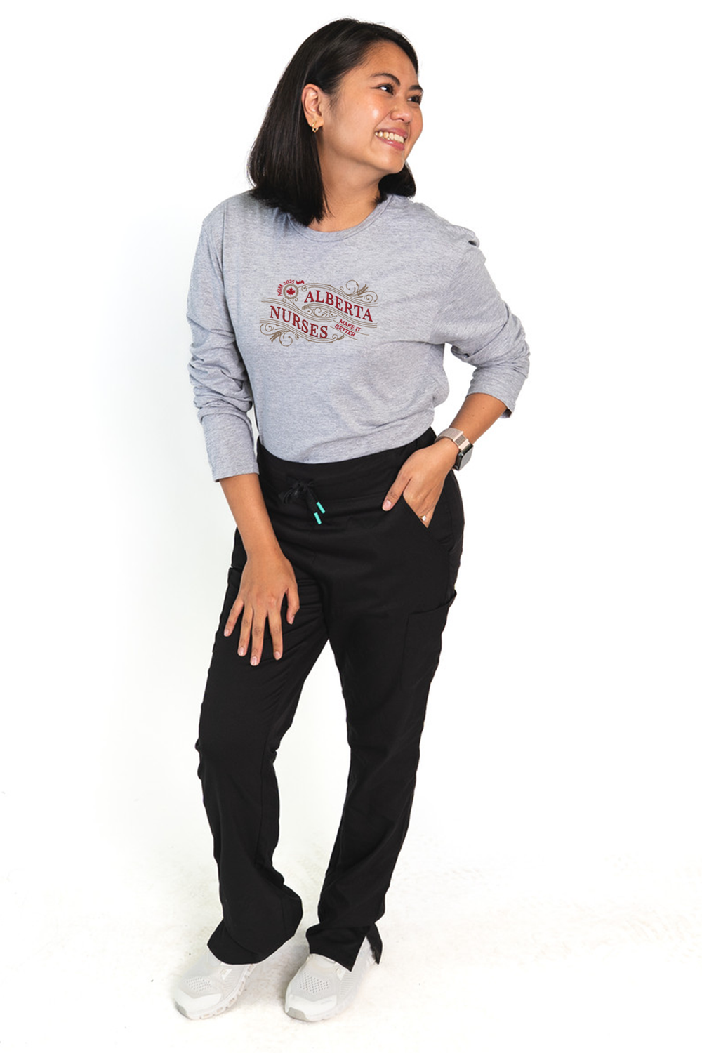 AGM 2025 Logo- Essential Long Sleeve Shirt