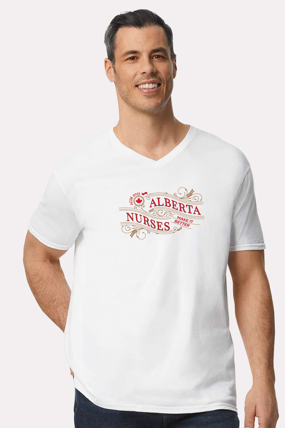 AGM 2025 Logo - V-Neck Shirt