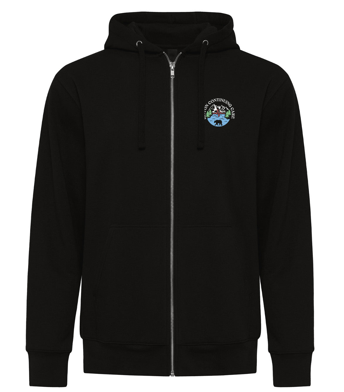 Hinton Continuing Care - AirFleece Zip Hoodie