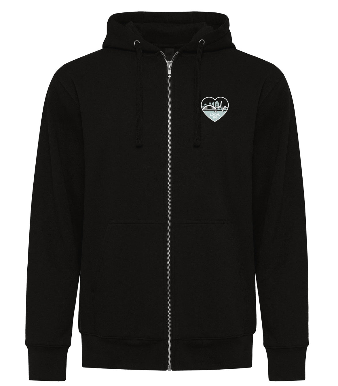 UNA Local 196 - AirFleece Zip Hoodie