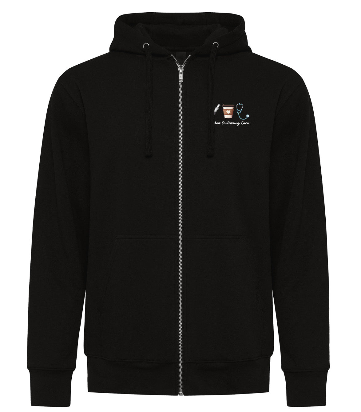 Hinton Continuing Care - AirFleece Zip Hoodie