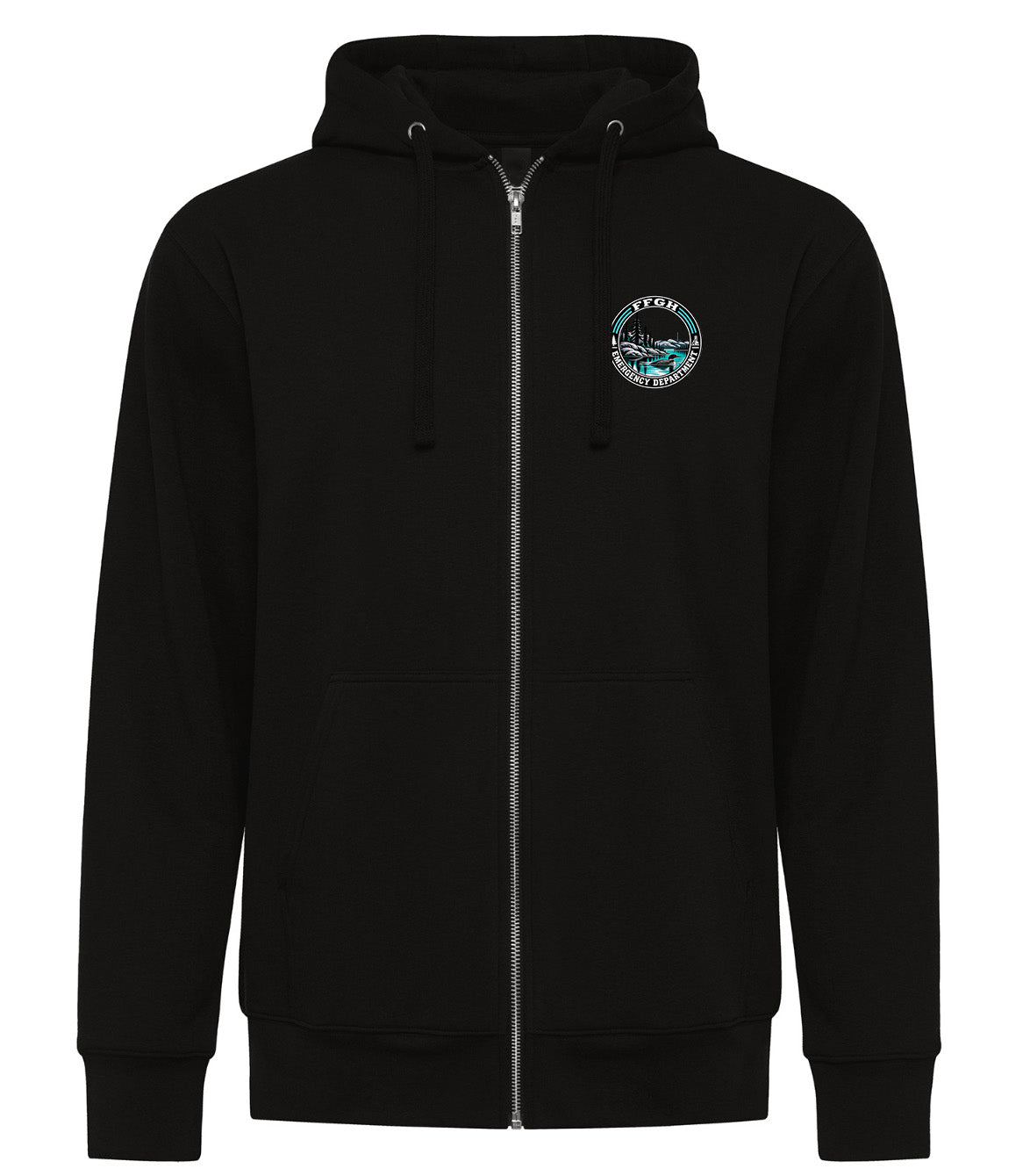 Flin Flon General Hospital Emergency Department - AirFleece Zip Hoodie