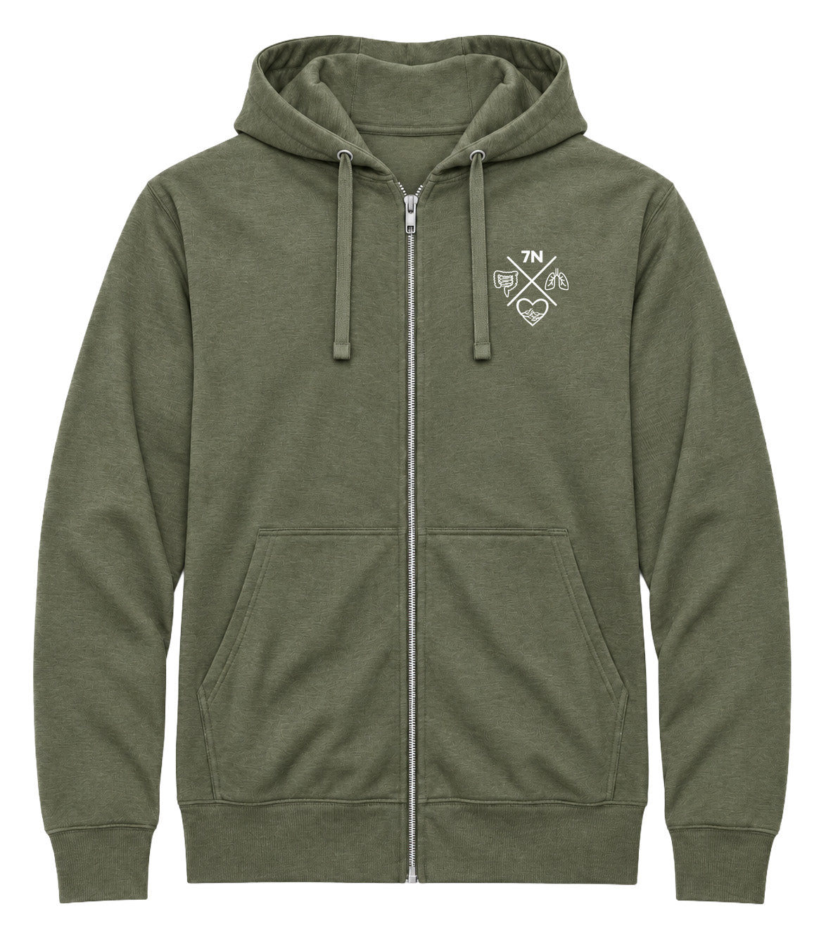 Royal Jubilee Hospital Surgical Seven - AirFleece Zip Hoodie
