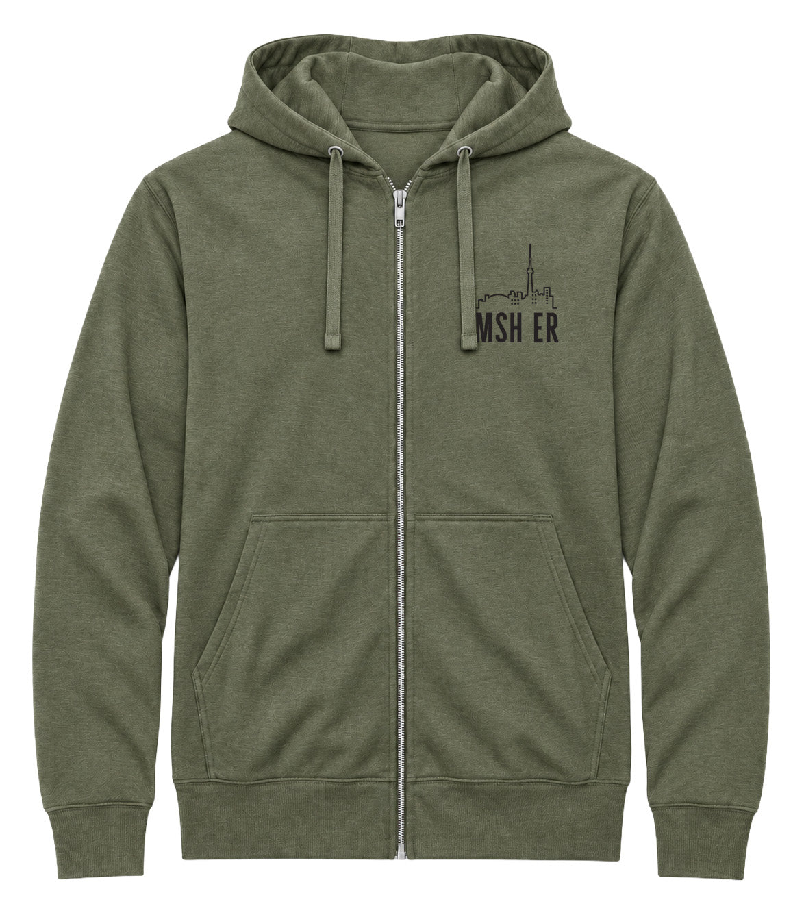 Mount Sinai Emergency Department - AirFleece Zip Hoodie