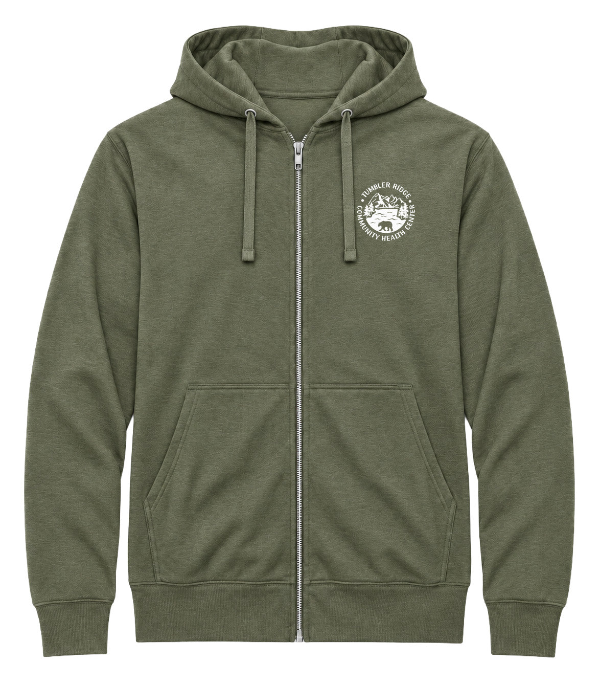 Tumbler Ridge D & T Center - Round 2 - AirFleece Zip Hoodie