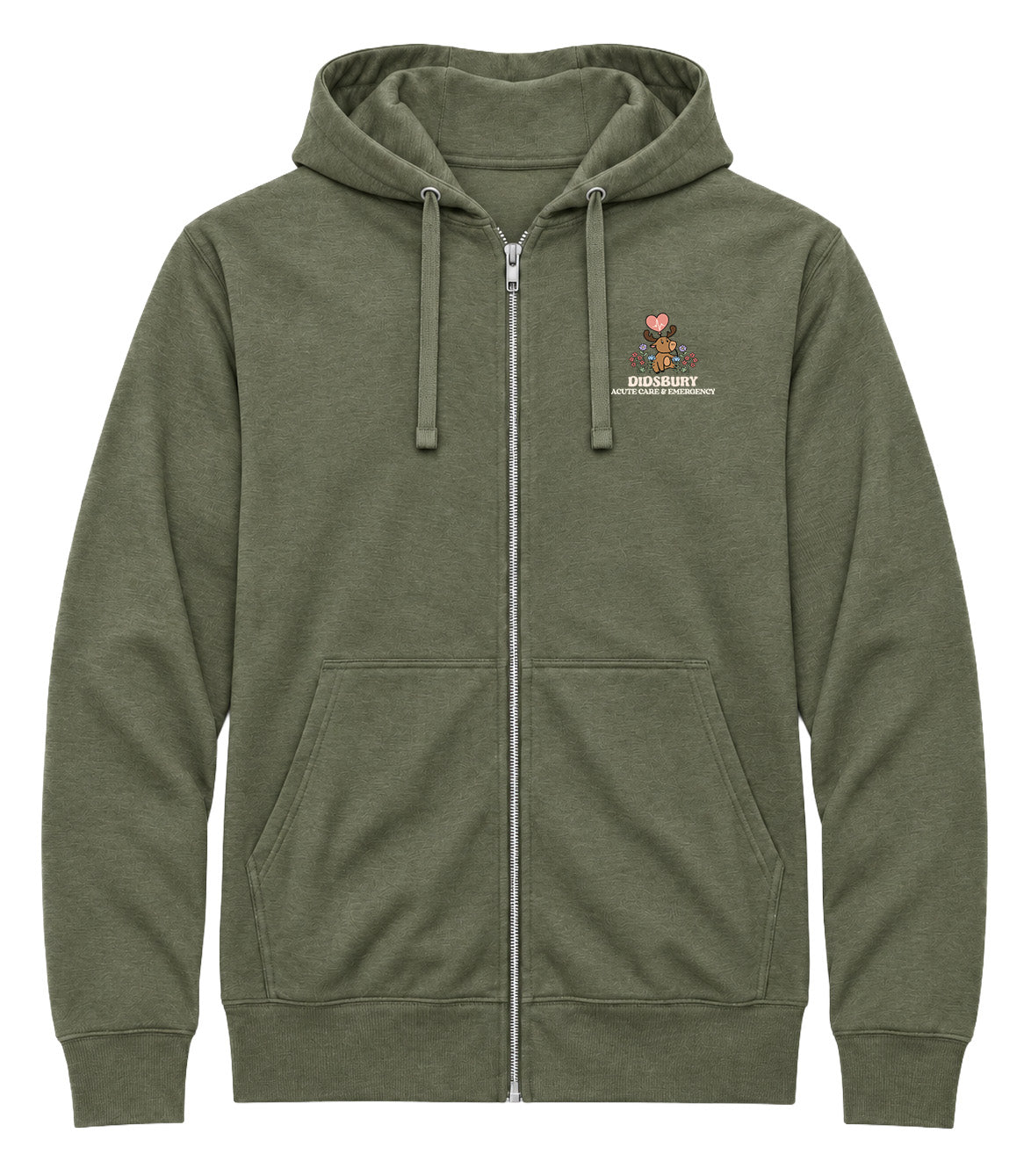 Didsbury Hospital - Acute Care & Emergency - AirFleece Zip Hoodie