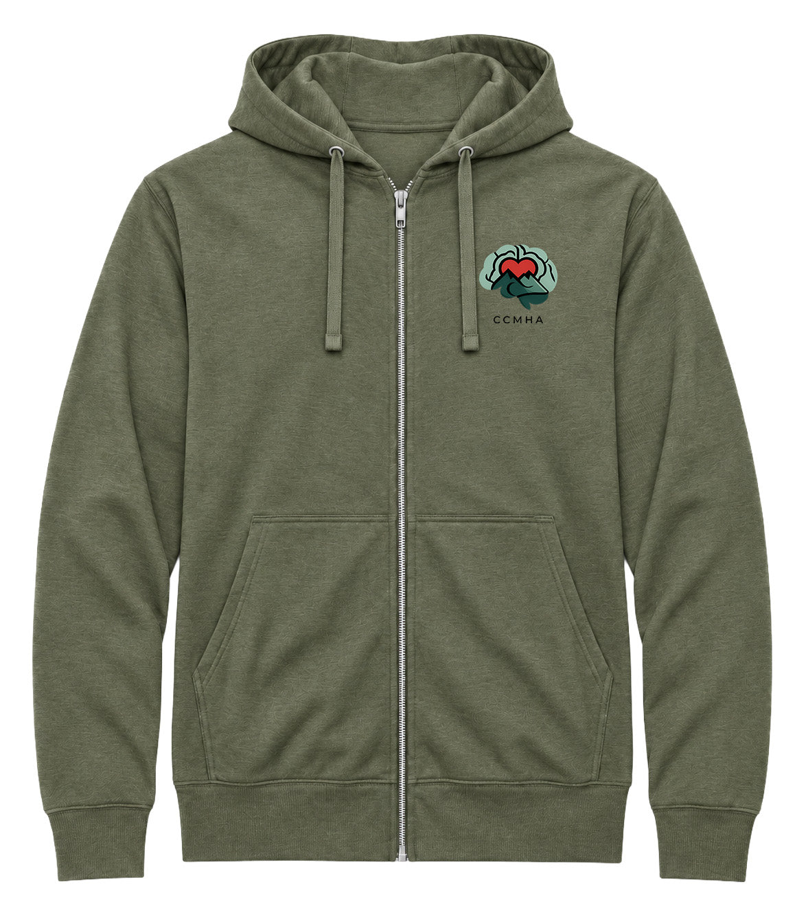 Claresholm Centre for Mental Health & Addictions - AirFleece Zip Hoodie