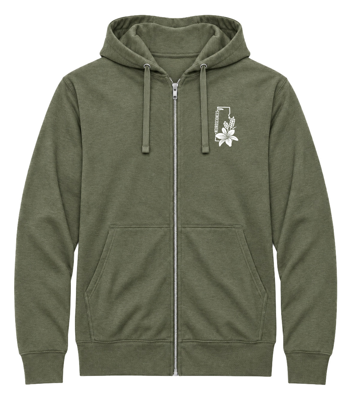 Royal University Hospital 6300 Neurosciences - AirFleece Zip Hoodie
