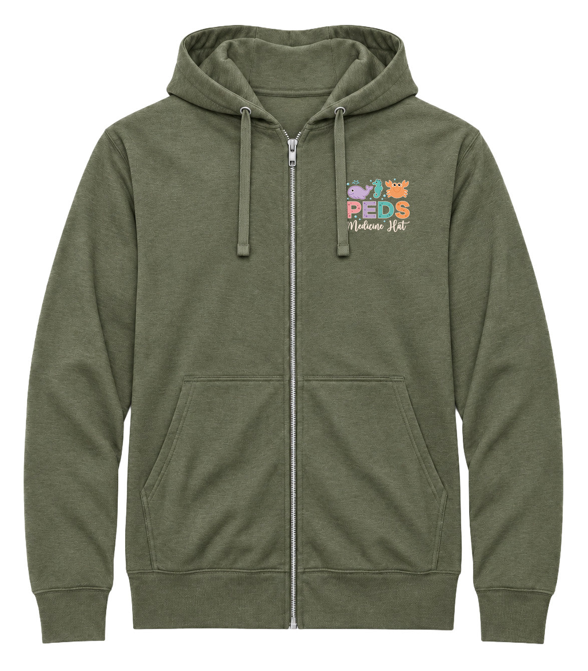 Medicine Hat Regional Hospital Pediatrics - AirFleece Zip Hoodie
