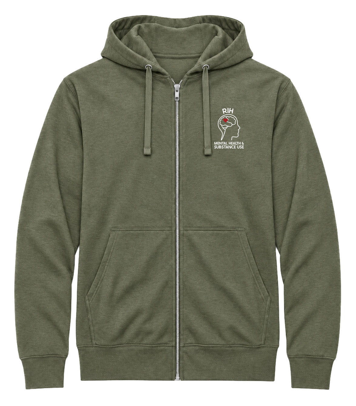 Royal Inland Hospital Mental Health & Substance Use (RIH MHSU) - Round 3 - AirFleece Zip Hoodie