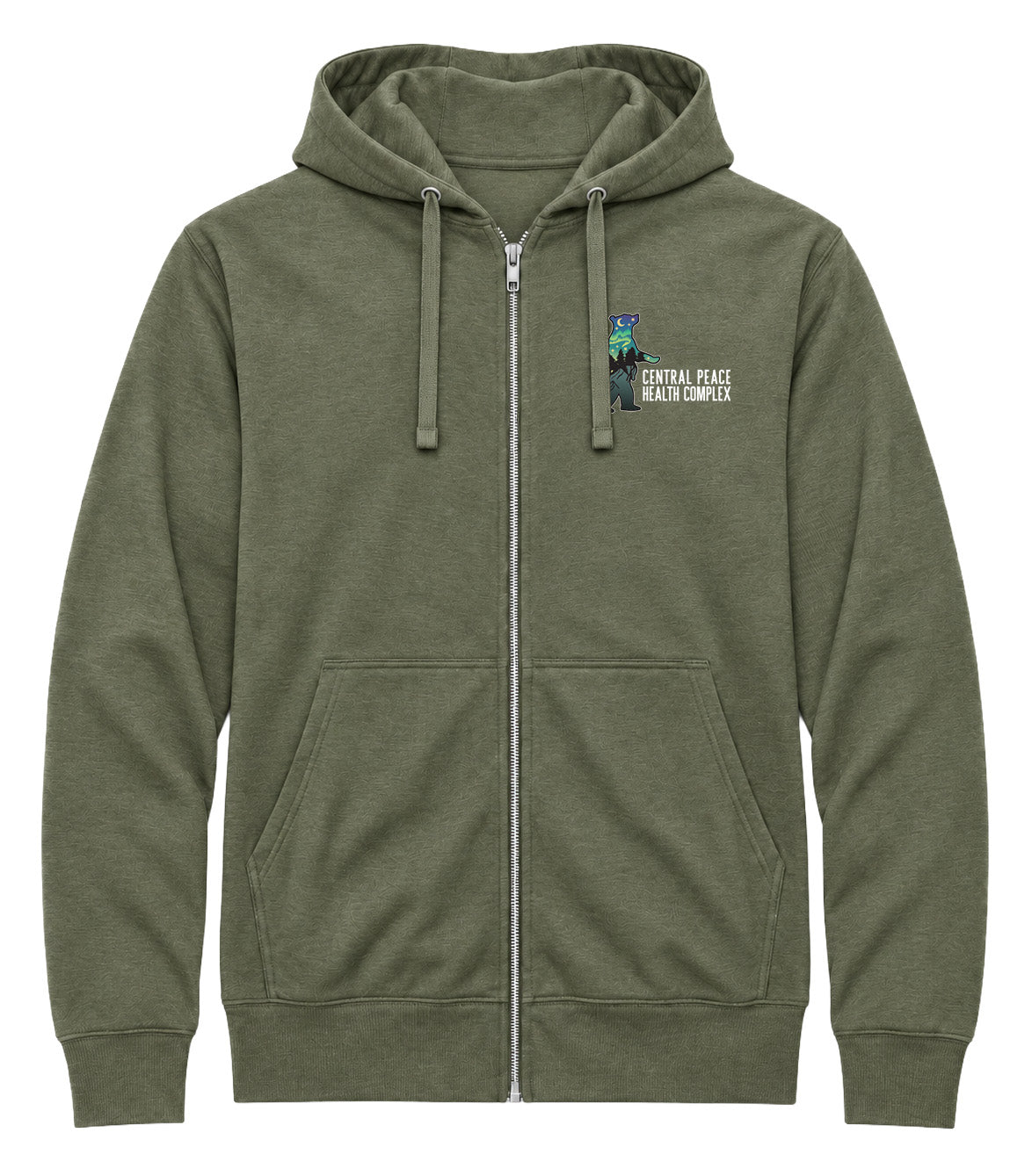 Central Peace Health Complex - AirFleece Zip Hoodie