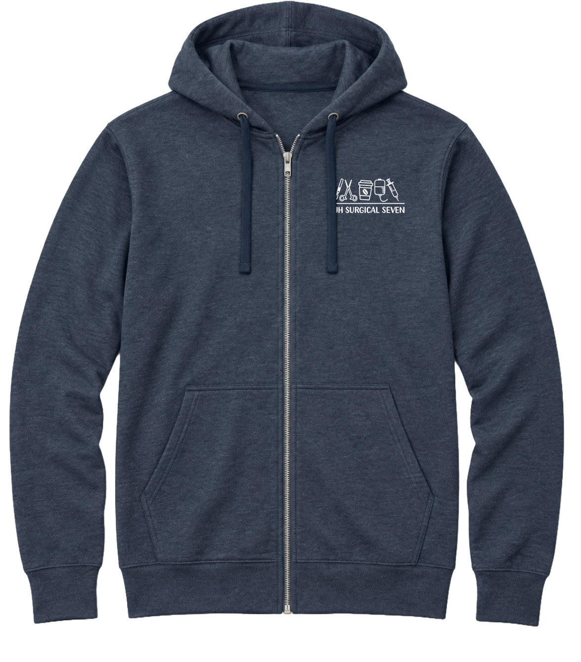 Royal Jubilee Hospital Surgical Seven - AirFleece Zip Hoodie