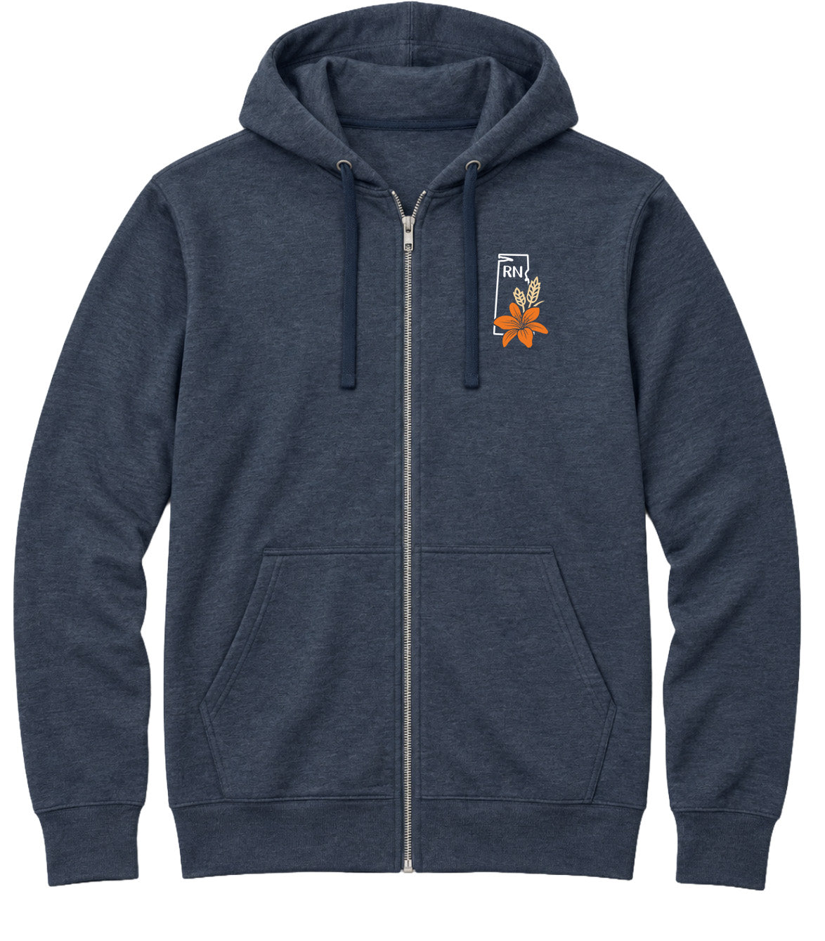 Humboldt Home Care - AirFleece Zip Hoodie