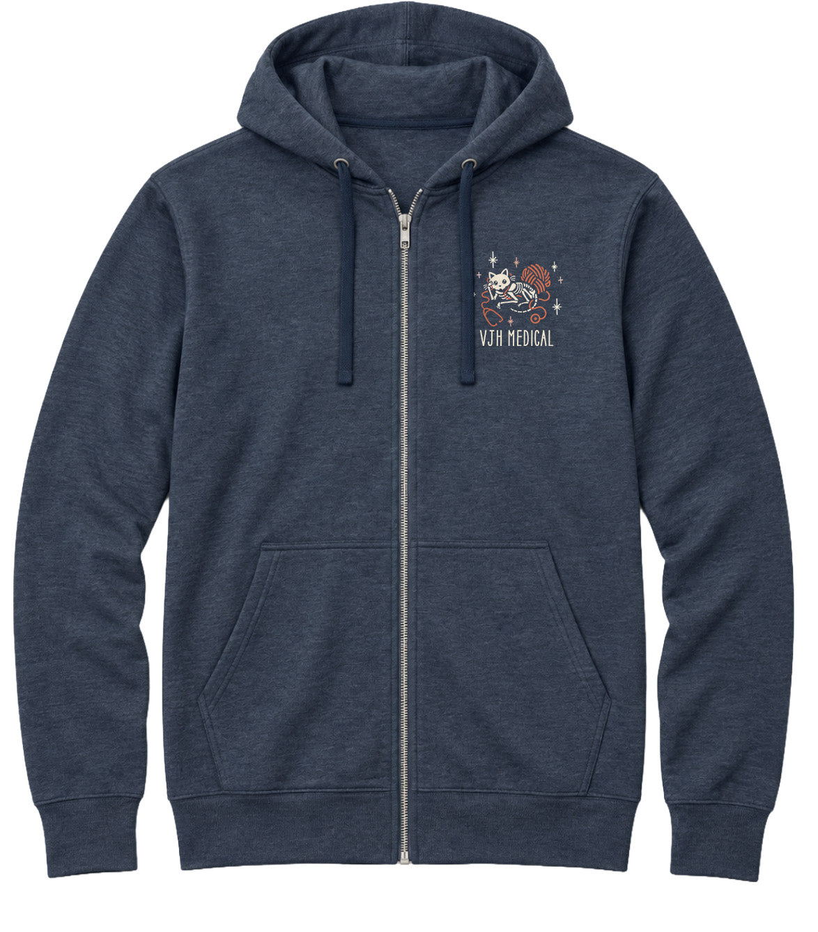 Vernon Jubilee Hospital -  Acute Medical Ward 2EW - AirFleece Zip Hoodie
