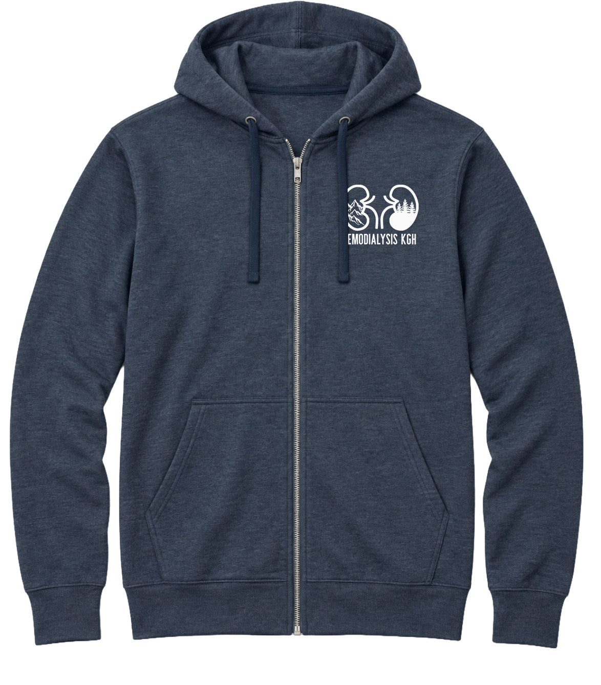 Kelowna General Hospital - Hemodialysis Unit - AirFleece Zip Hoodie