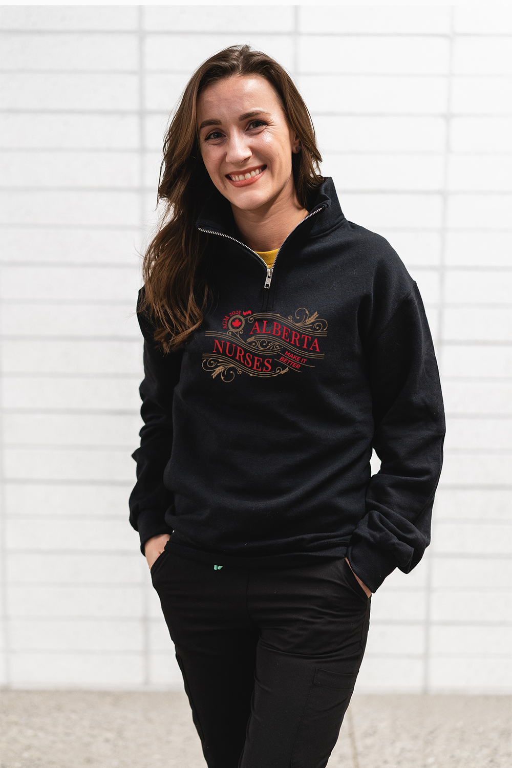 AGM 2025 Logo - 1/4 Zip Everyday Sweatshirt