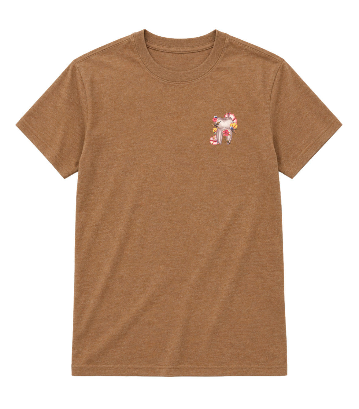 Floral Sketch - Elevated Shift Tee