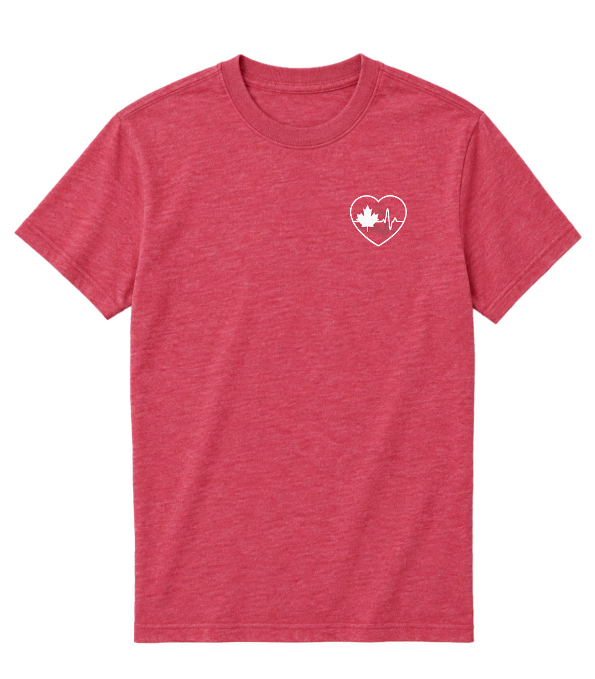 Across Canada ECG Heart - Elevated Shift Tee