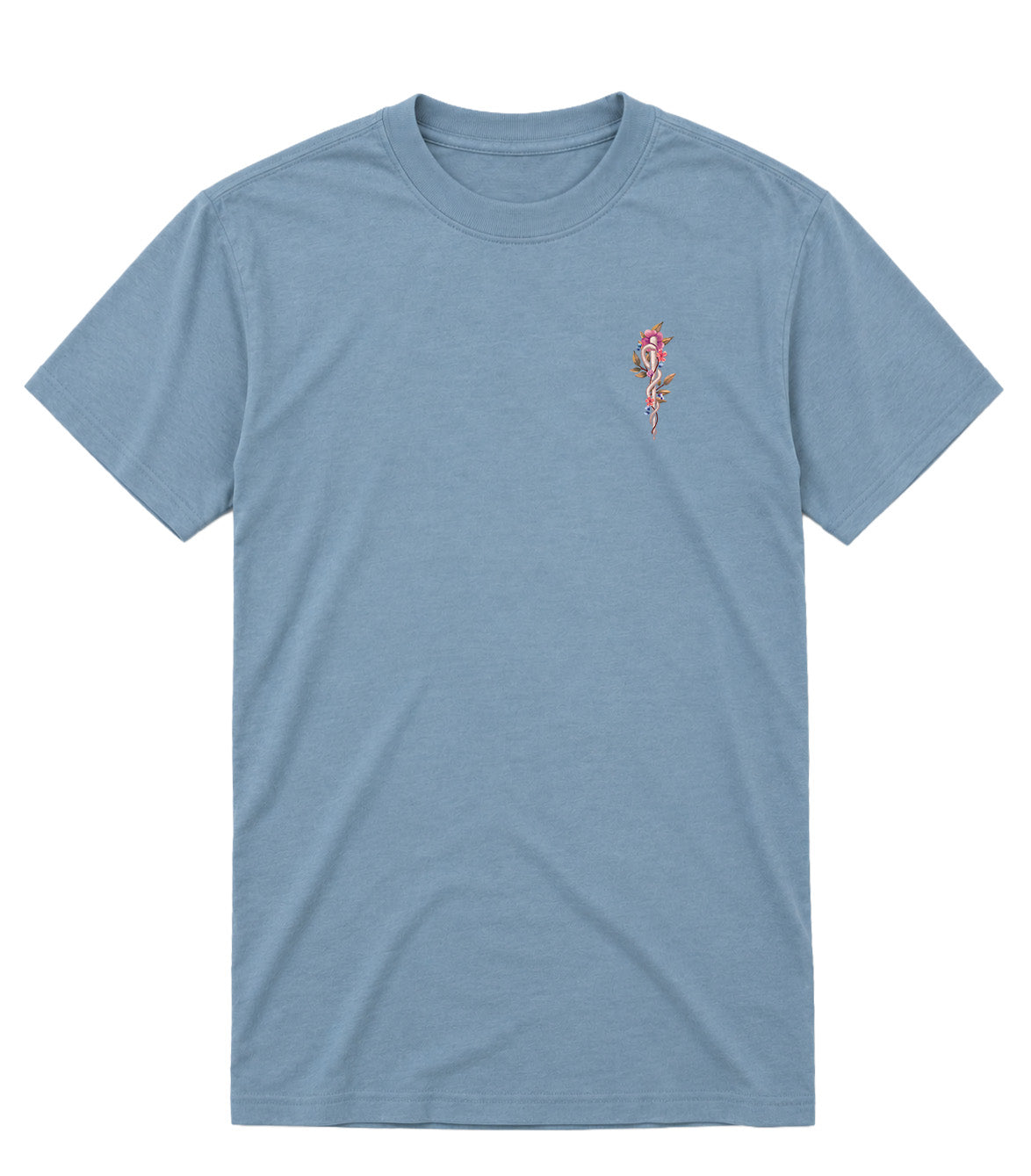 Floral Sketch - Elevated Shift Tee