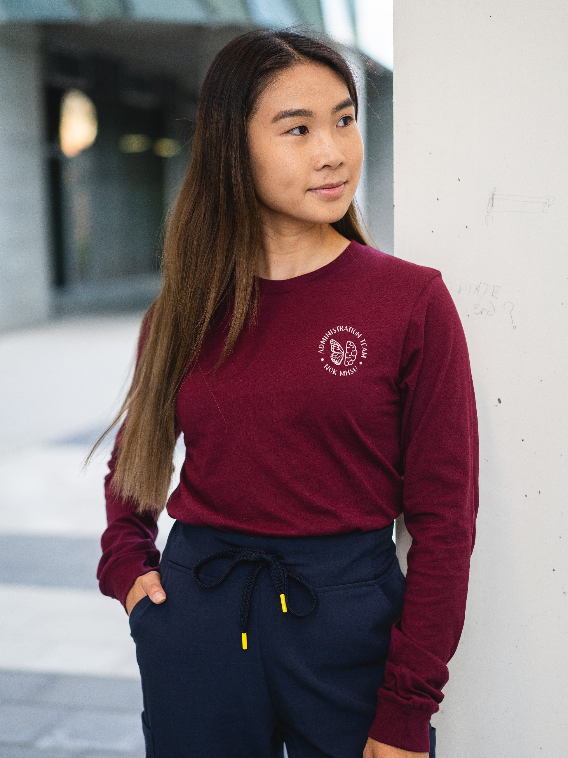 NOK Mental Health and Substance Use Administrative Team - Clearance Classic Long Sleeve Shirt - Lubdub Apparel