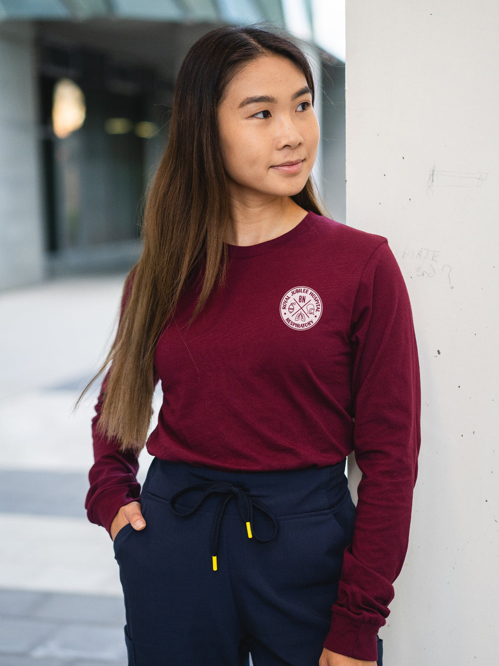 Royal Jubilee Hospital 8N Respiratory - Round 2 - Clearance Classic Long Sleeve Shirt