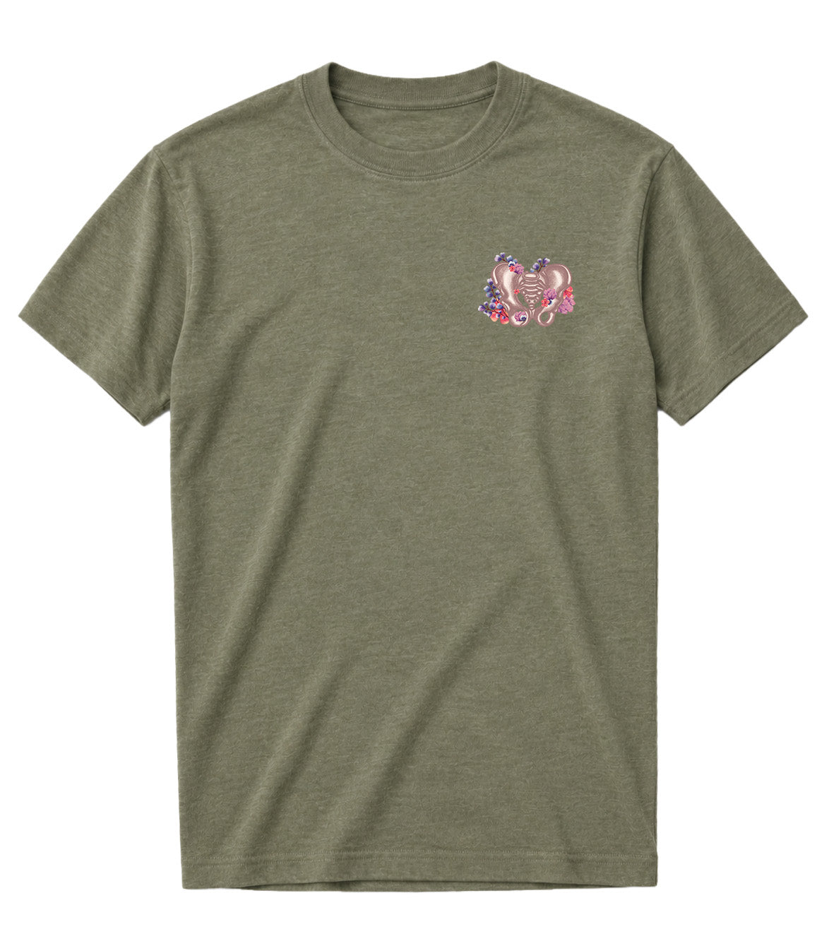 Floral Sketch - Elevated Shift Tee