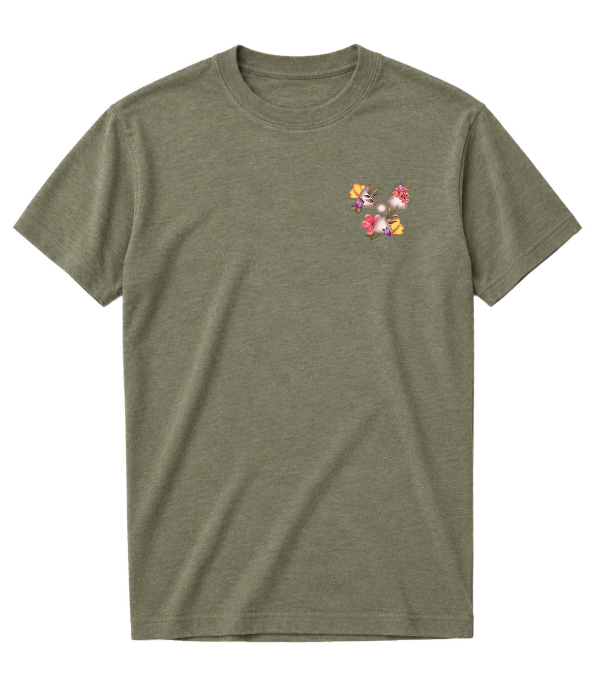 Floral Sketch - Elevated Shift Tee