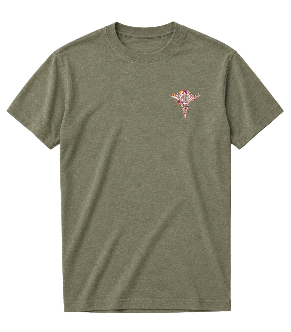 Floral Sketch - Elevated Shift Tee