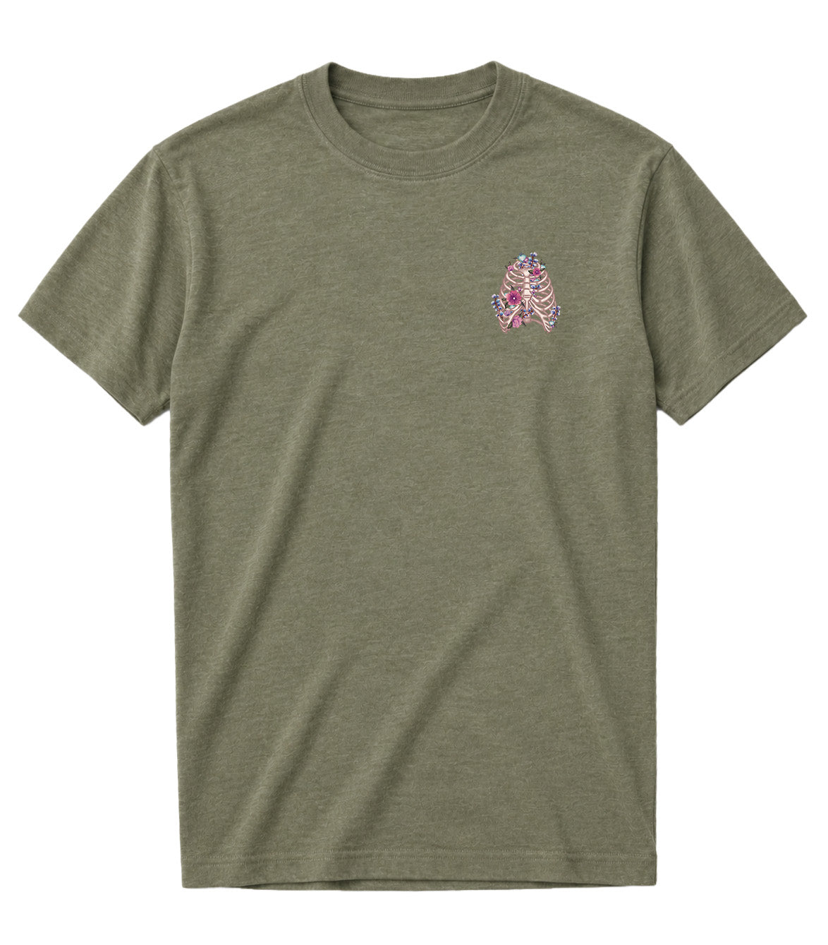 Floral Sketch - Elevated Shift Tee