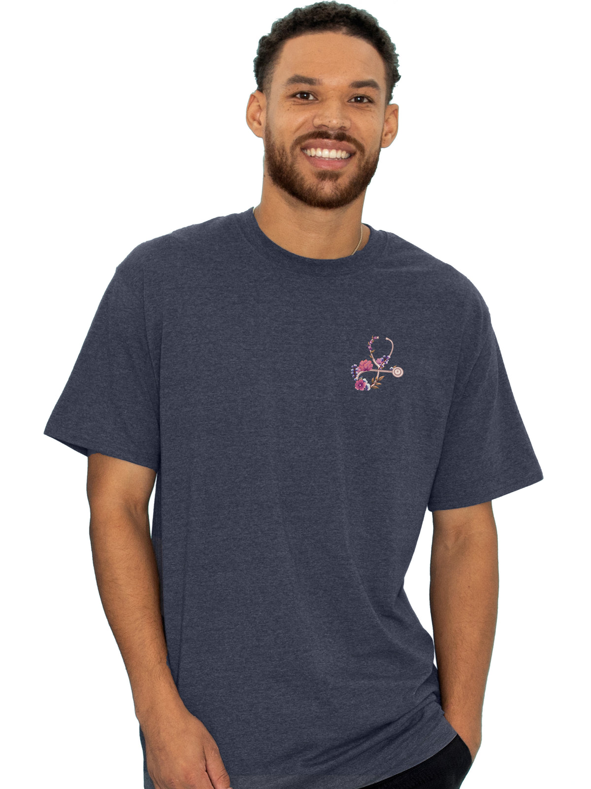 Floral Sketch - Elevated Shift Tee