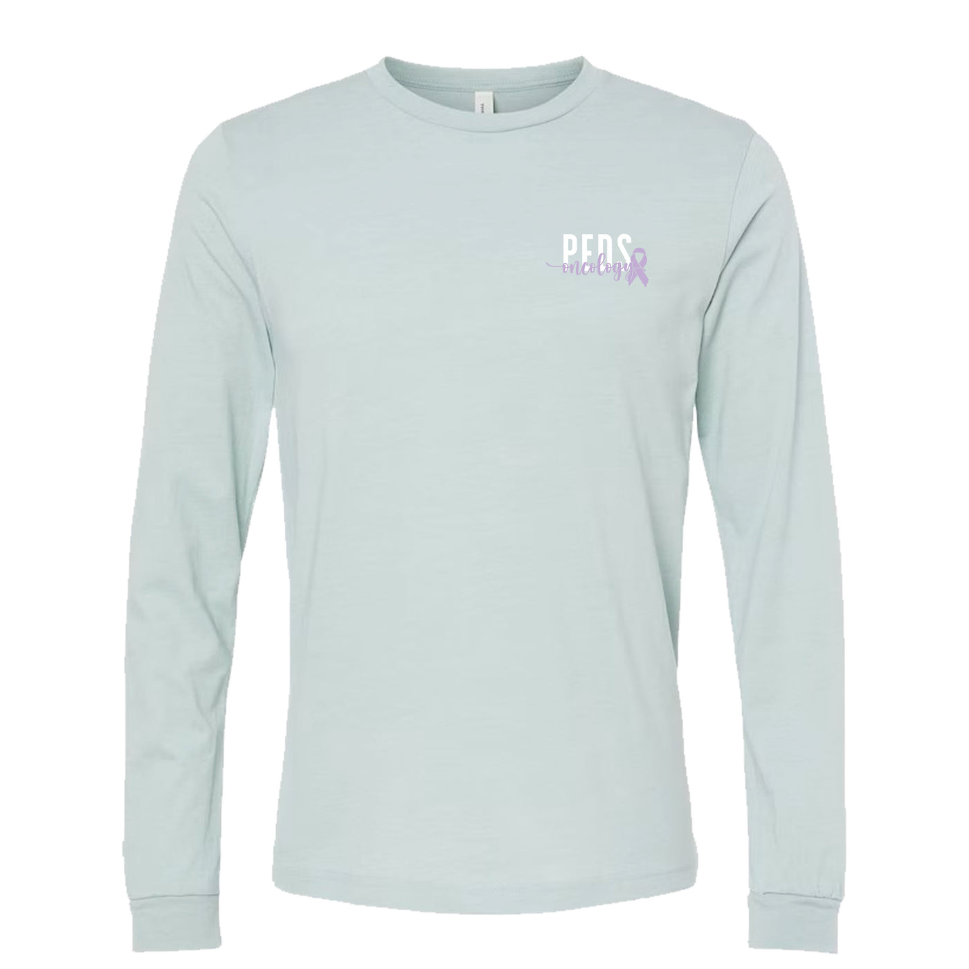 Peds Oncology Ribbon - Long Sleeve