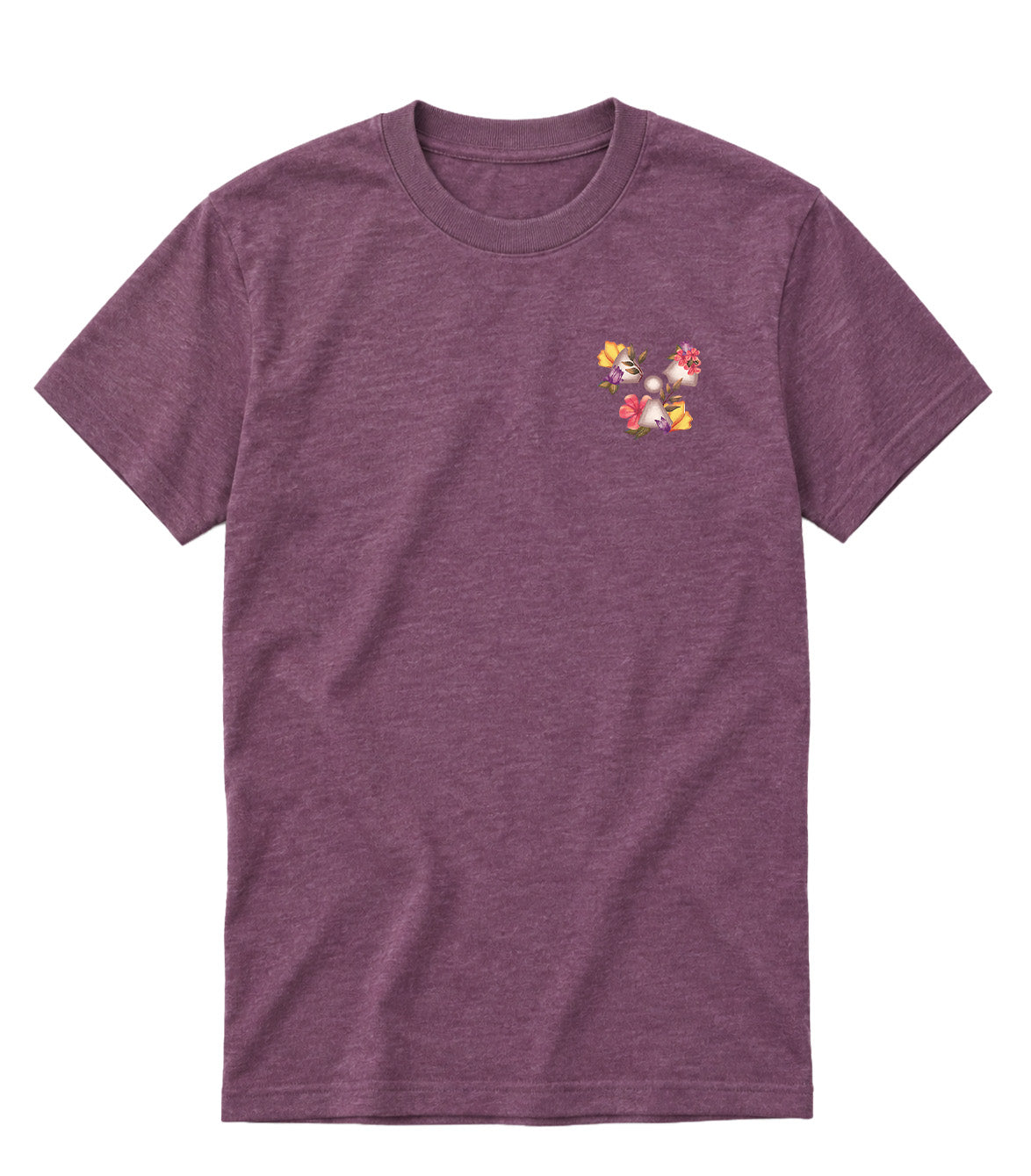Floral Sketch - Elevated Shift Tee