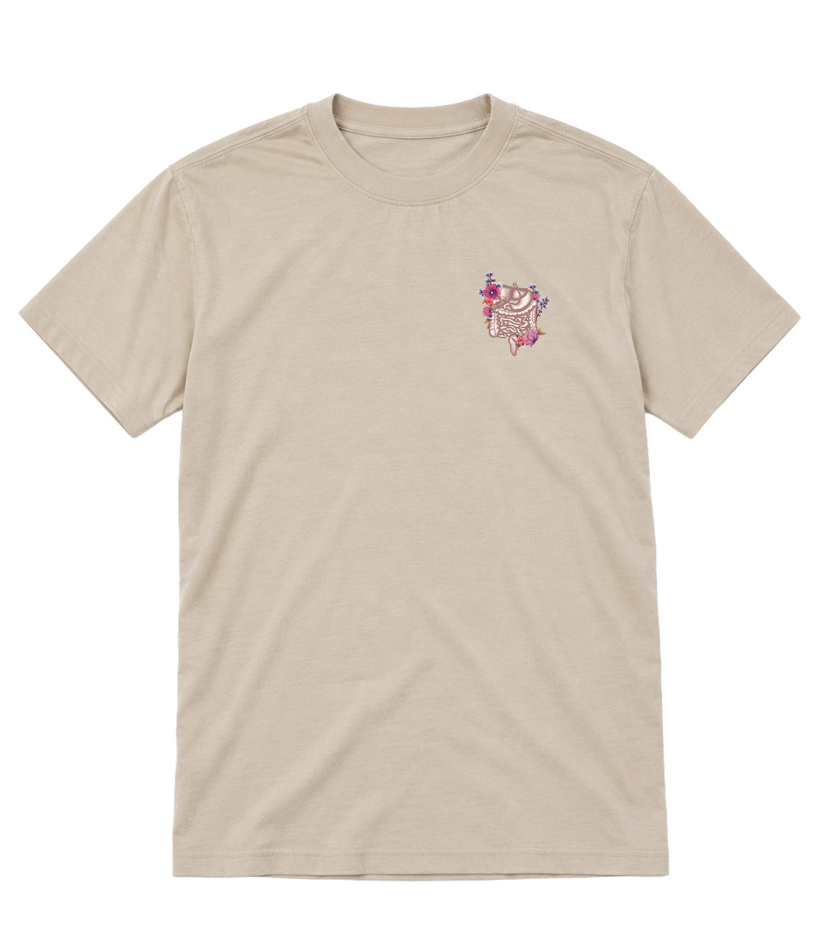 Floral Sketch - Elevated Shift Tee