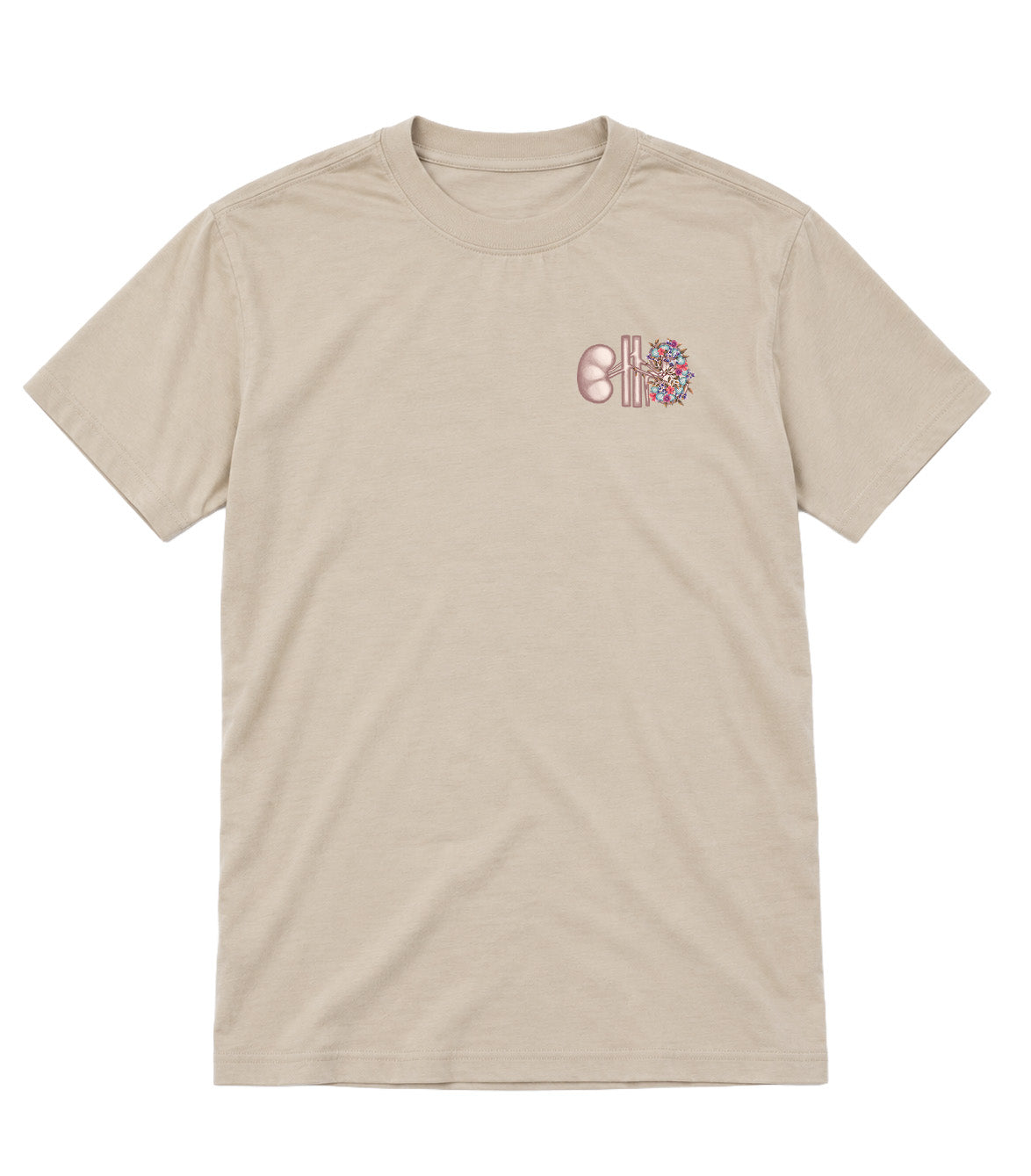 Floral Sketch - Elevated Shift Tee