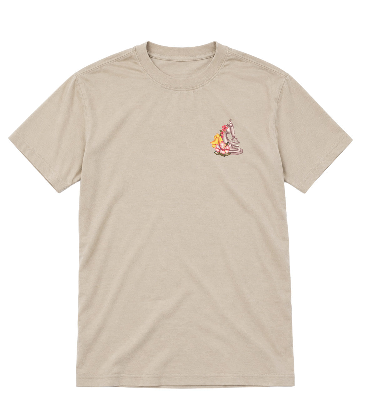 Floral Sketch - Elevated Shift Tee