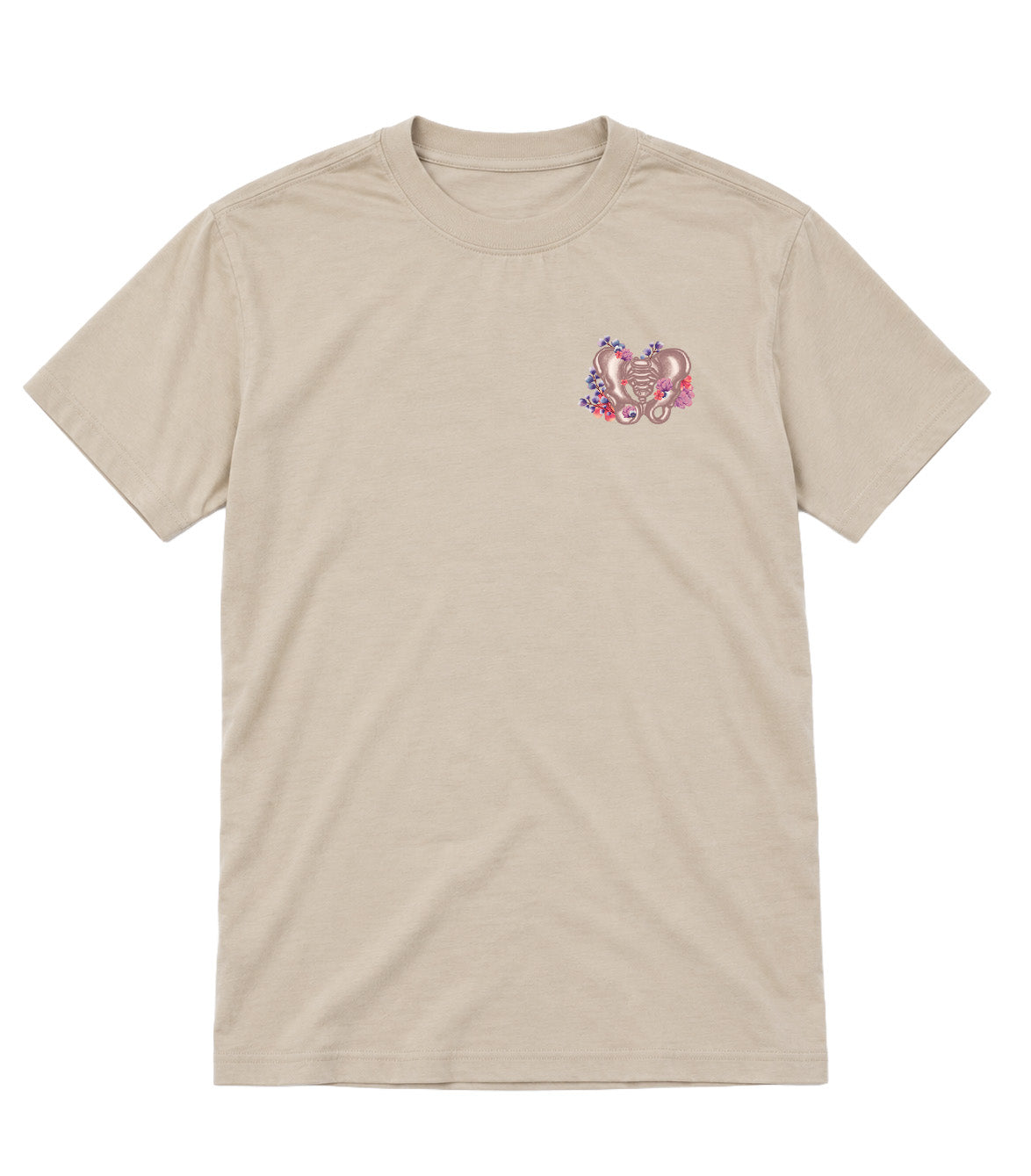 Floral Sketch - Elevated Shift Tee