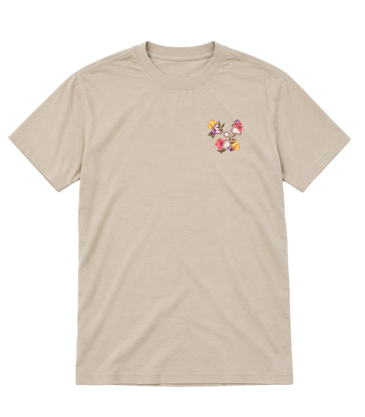 Floral Sketch - Elevated Shift Tee